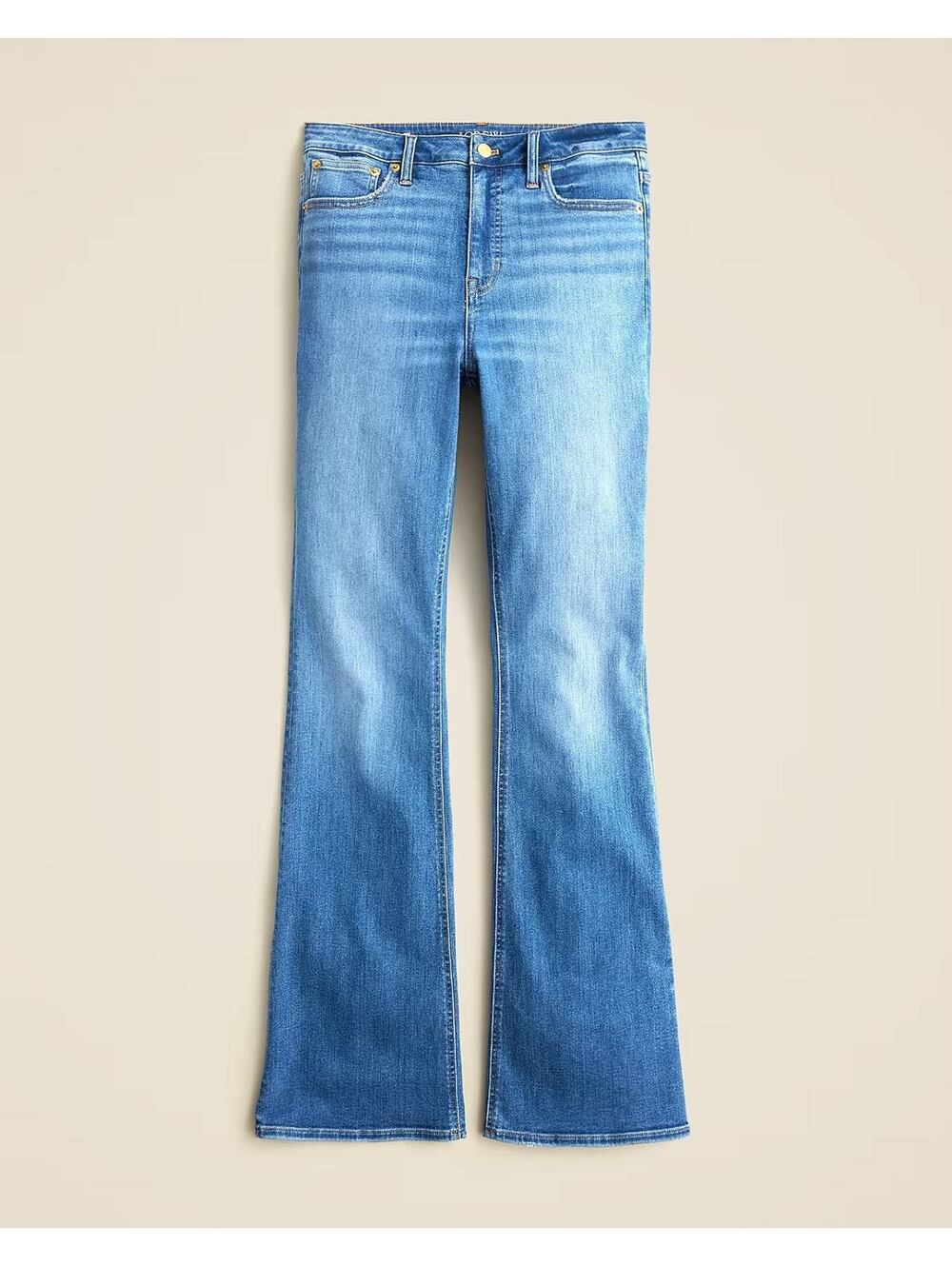 J.Crew 70's style Skinny Flare Slim fit Blue Jeans in Margaret wash Women's 32
